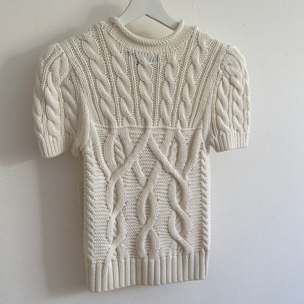 Ralph Lauren White Knit Top - Picture 3 of 6